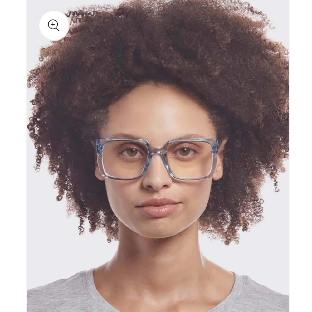 ‼️RARE‼️🎸THE BOOK CLUB🎸🔥NWT🔥Fairy Droppings Square Reading Glasses in Sky—1.50x